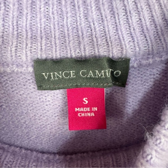 Vince Camuto Purple Lilac Crewneck Sweater Casual - Picture 4 of 5